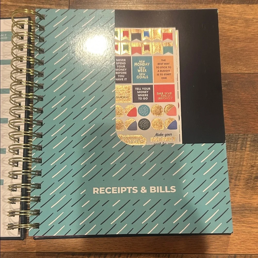Clever Fox Navy Blue Budget Planner